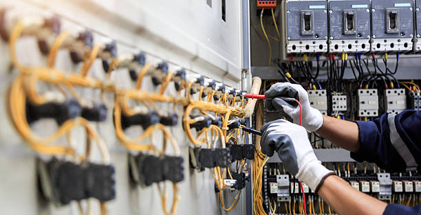 Professional Electrician technician working in Fall Creek, WI